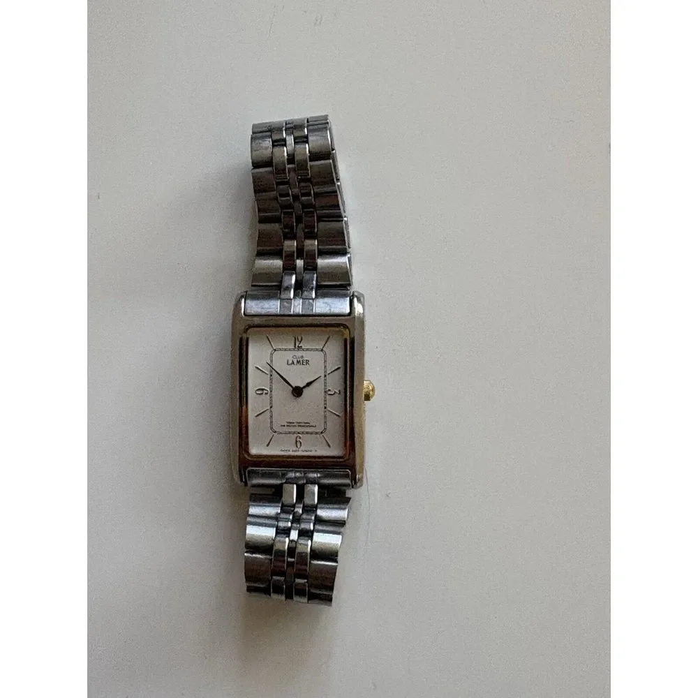 Citizen Club La Mer Silver Mechanical Watch Women's Rectangular